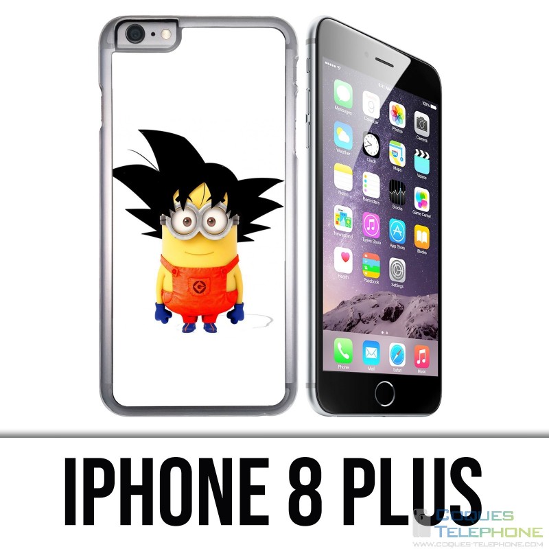Custodia per iPhone 8 Plus - Minion Goku