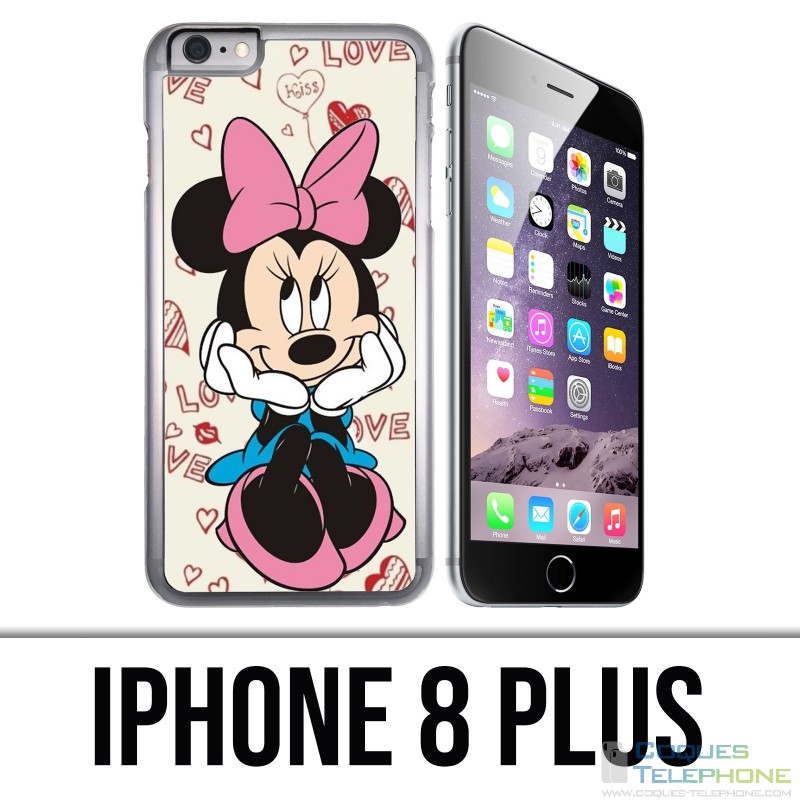 Custodia per iPhone 8 Plus - Minnie Love