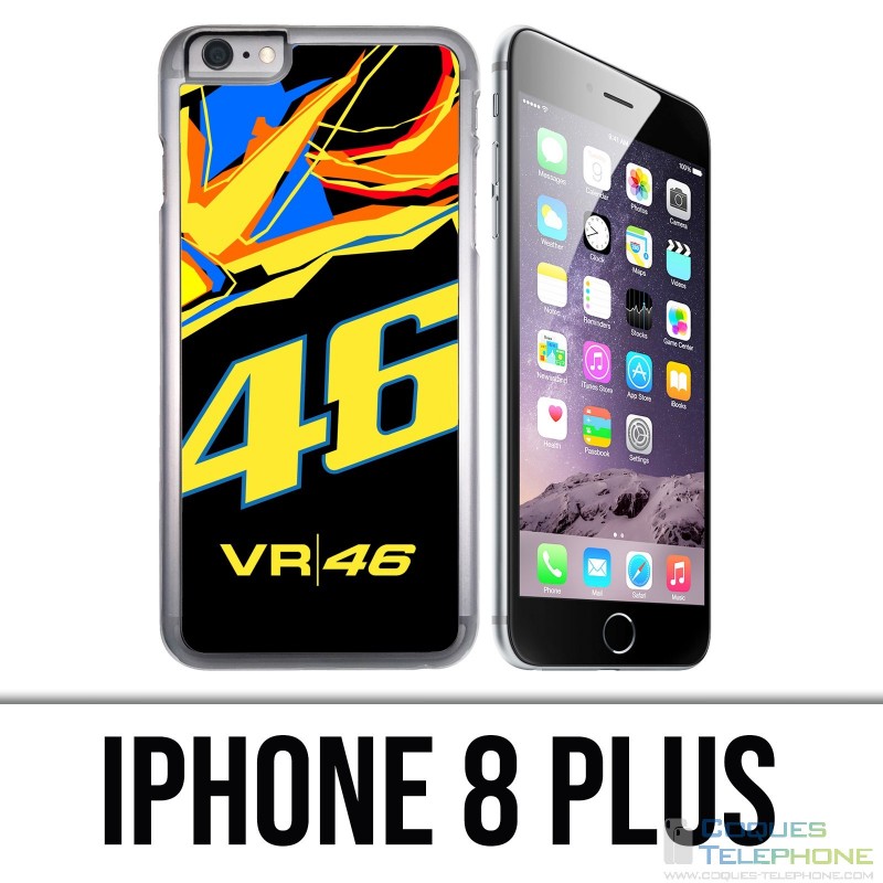 Custodia per iPhone 8 Plus - Motogp Rossi Sole Luna
