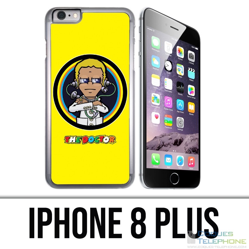 Coque iPhone 8 PLUS - Motogp Rossi The Doctor