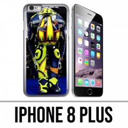 Funda iPhone 8 Plus - Concentración Motogp Valentino Rossi