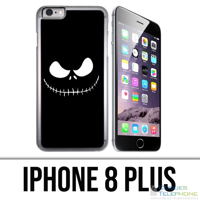 Coque iPhone 8 PLUS - Mr Jack Skellington Pumpkin