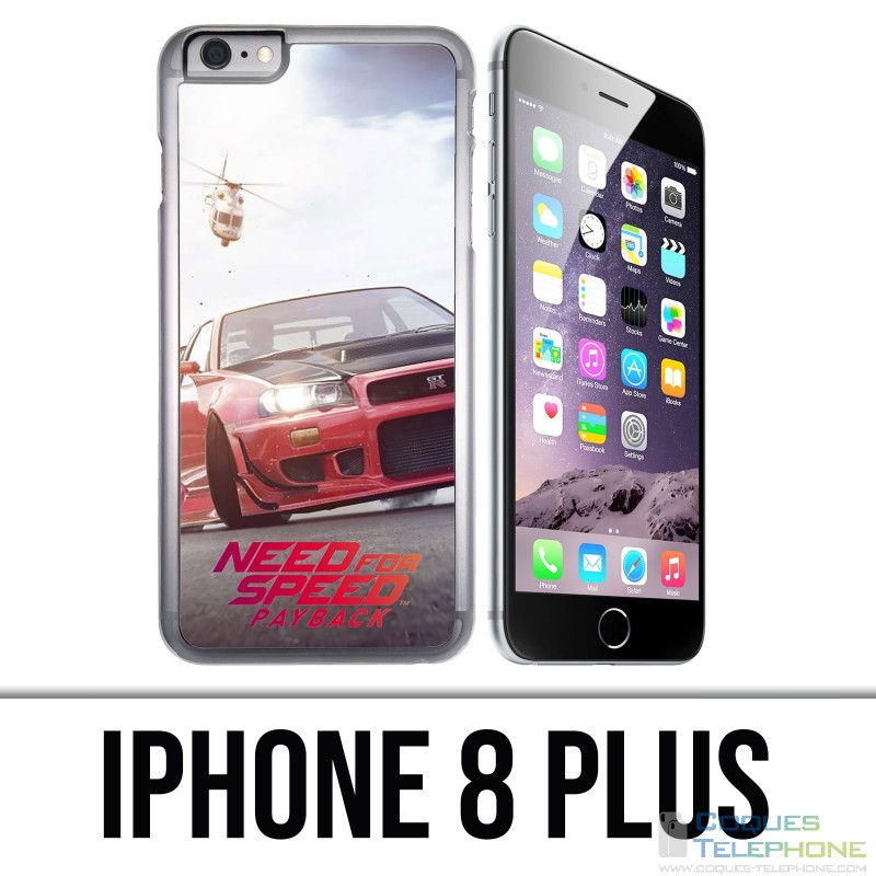 Custodia per iPhone 8 Plus - Need for Speed ​​Payback