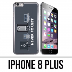 IPhone 8 Plus Fall - vergessen Sie nie Vintag