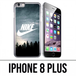 Funda iPhone 8 Plus - Nike Logo Wood