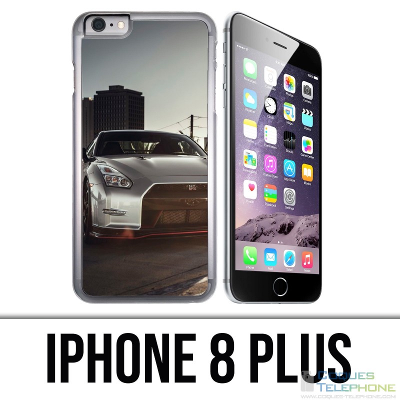 Carcasa iPhone 8 Plus - Nissan Gtr Negro
