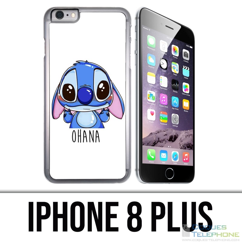 Coque iPhone 8 PLUS - Ohana Stitch