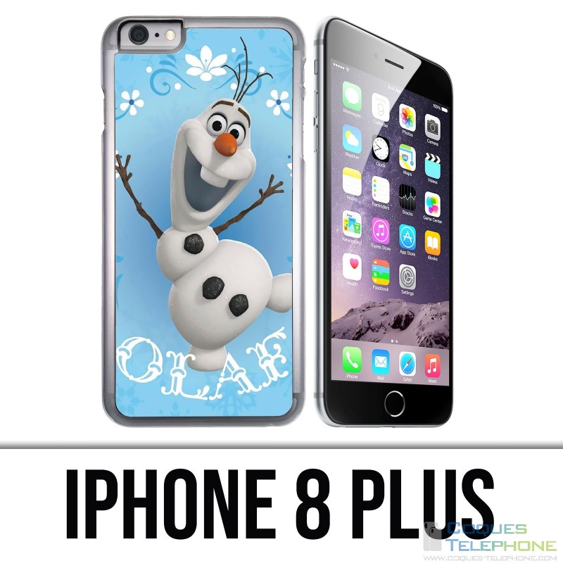 Coque iPhone 8 PLUS - Olaf Neige