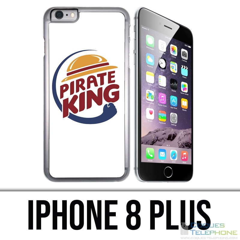 Custodia per iPhone 8 Plus - One Piece Pirate King