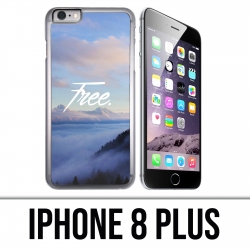 Coque iPhone 8 Plus - Paysage Montagne Free