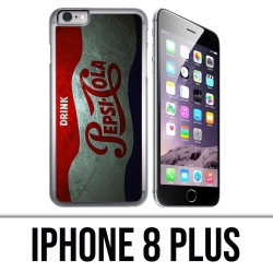 Coque iPhone 8 PLUS - Pepsi Vintage