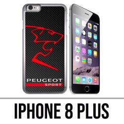 Custodia per iPhone 8 Plus - Logo Peugeot Sport