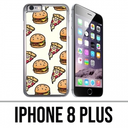 Coque iPhone 8 Plus - Pizza Burger