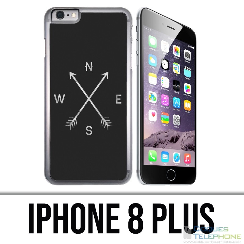 Funda iPhone 8 Plus - Puntos cardinales