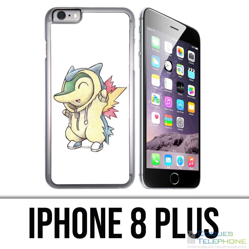Custodia per iPhone 8 Plus - Pokémon baby héricendre