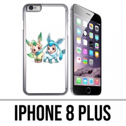 Coque iPhone 8 PLUS - Pokémon bébé Phyllali
