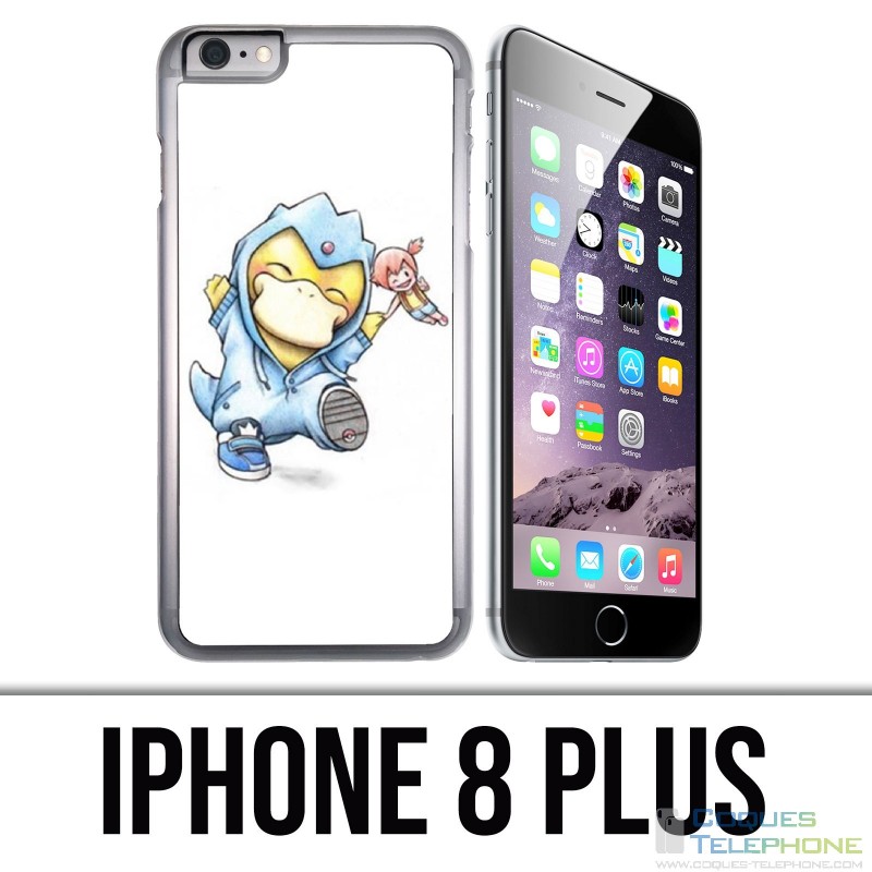 Coque iPhone 8 PLUS - Pokémon bébé Psykokwac