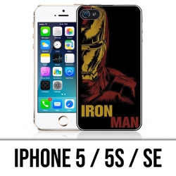 IPhone 5 / 5S / SE Hülle - Iron Man Comics