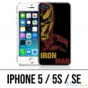 IPhone 5 / 5S / SE Hülle - Iron Man Comics