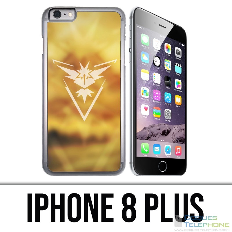 IPhone 8 Plus Hülle - Pokémon Go Team Gelb