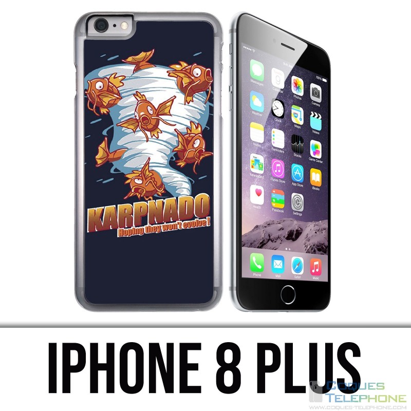 Coque iPhone 8 PLUS - Pokémon Magicarpe Karponado