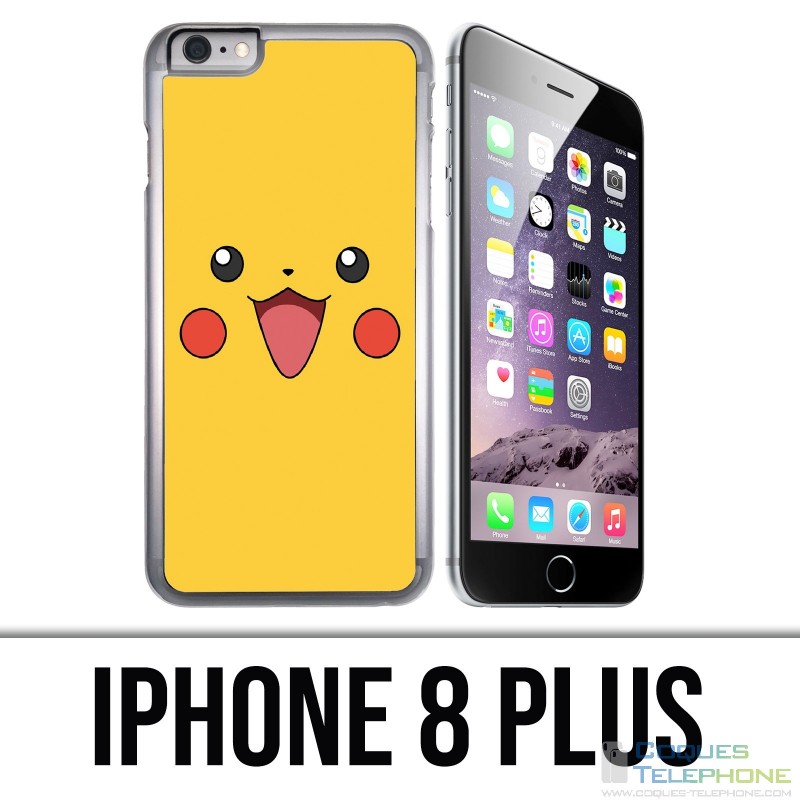 Custodia per iPhone 8 Plus: carta d'identità Pokémon Pikachu