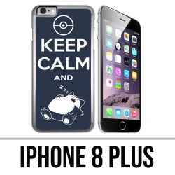 IPhone 8 Plus Case - Pokemon Ronflex Keep Calm