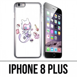 Coque iPhone 8 PLUS - Pokémon Bébé Mew