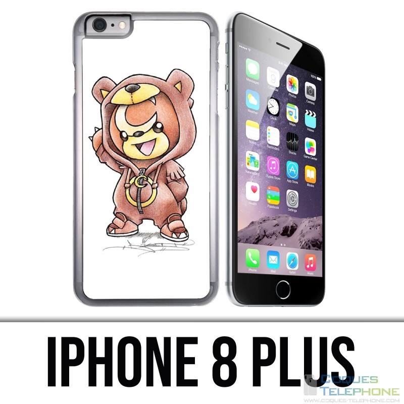 IPhone 8 Plus Hülle - Teddiursa Baby Pokémon