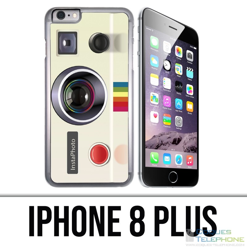 Funda iPhone 8 Plus - Polaroid Rainbow Rainbow
