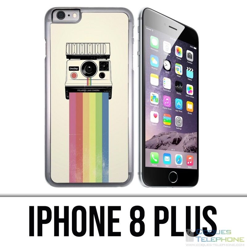Coque iPhone 8 Plus - Polaroid Vintage 2