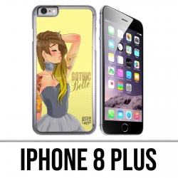 Coque iPhone 8 PLUS - Princesse Belle Gothique