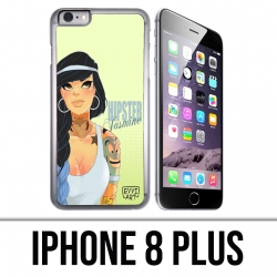 Coque iPhone 8 PLUS - Princesse Disney Jasmine Hipster