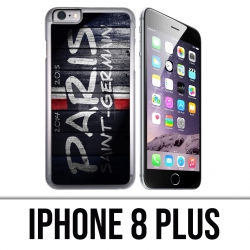 Custodia per iPhone 8 Plus - Etichetta da parete PSG