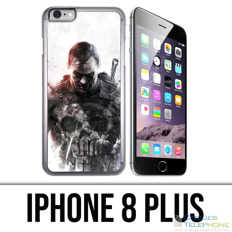 Coque iPhone 8 PLUS - Punisher
