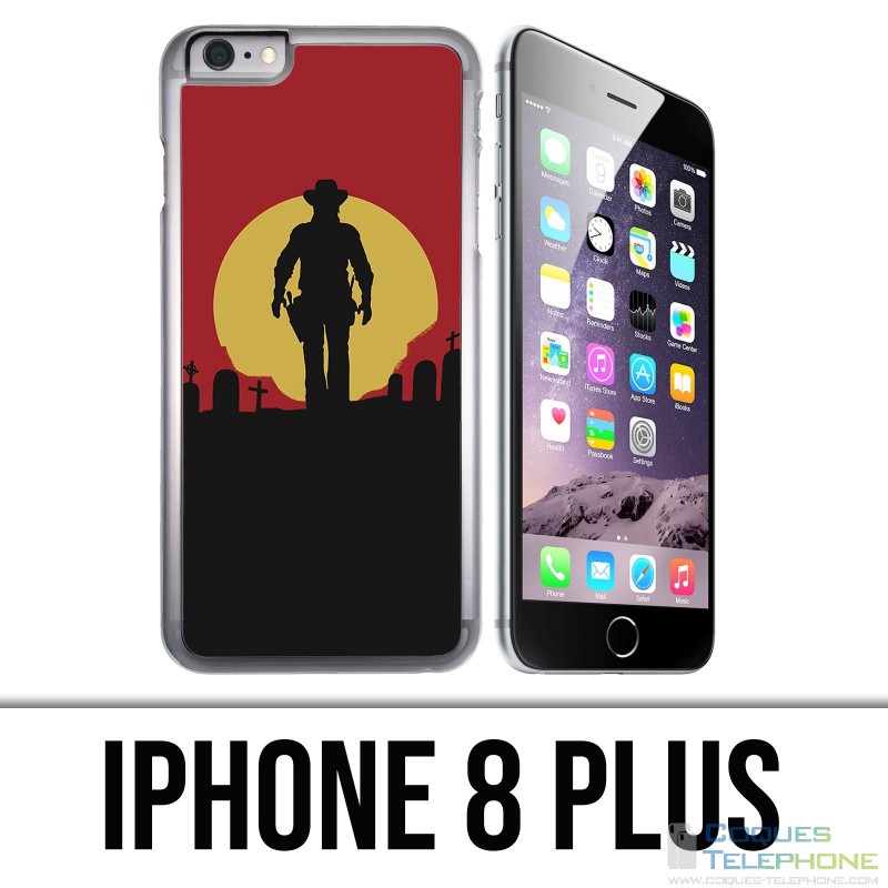 Custodia per iPhone 8 Plus - Red Dead Redemption