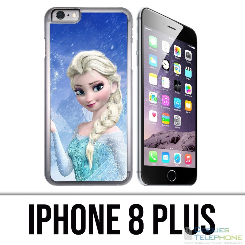 Custodia per iPhone 8 Plus: Snow Queen Elsa e Anna