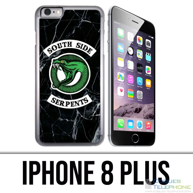 Custodia per iPhone 8 Plus - Riverdale South Side Snake Marble
