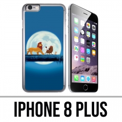 Custodia per iPhone 8 Plus - Lion King Moon