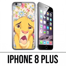 Coque iPhone 8 PLUS - Roi Lion Simba Grimace