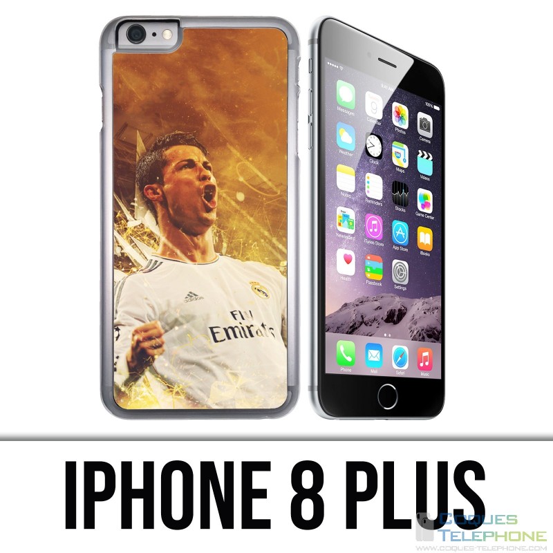 Custodia per iPhone 8 Plus - Ronaldo Cr8