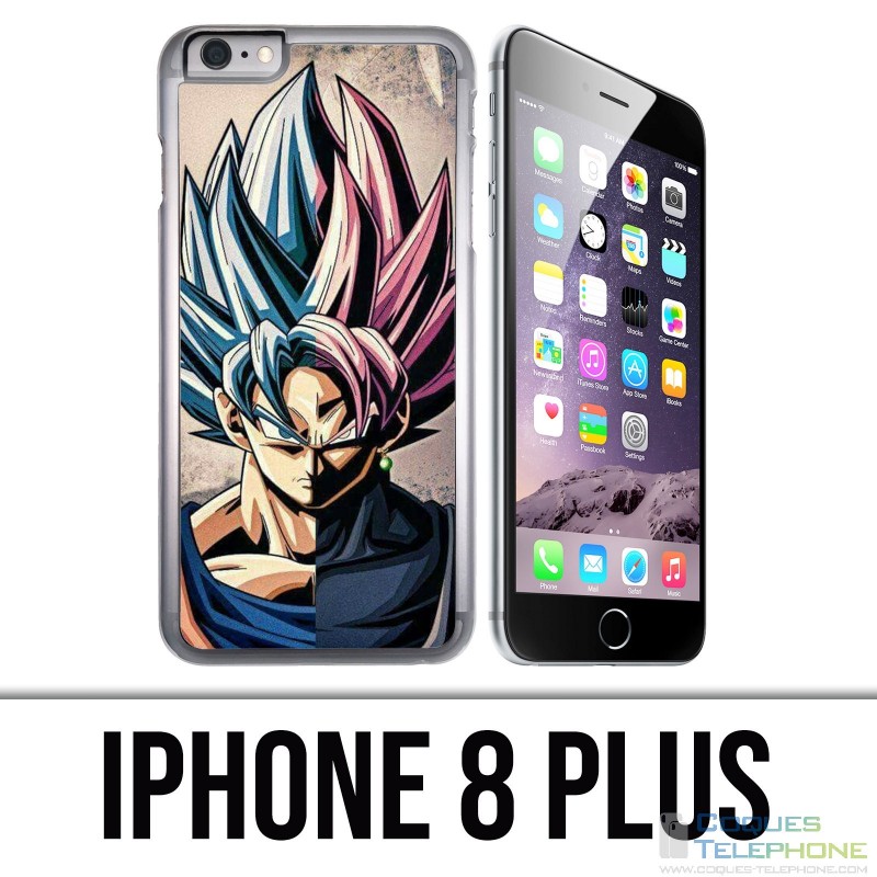 Coque iPhone 8 PLUS - Sangoku Dragon Ball Super