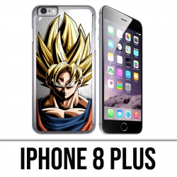 Custodia per iPhone 8 Plus - Sangoku Wall Dragon Ball Super