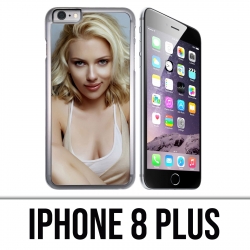 Custodia per iPhone 8 Plus - Scarlett Johansson Sexy