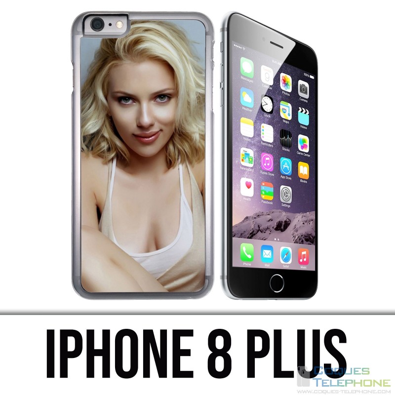 Coque iPhone 8 PLUS - Scarlett Johansson Sexy