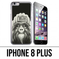 Coque iPhone 8 Plus - Singe Monkey
