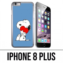 Funda iPhone 8 Plus - Snoopy Heart
