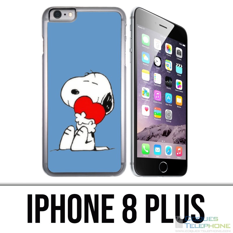 IPhone 8 Plus Case - Snoopy Heart
