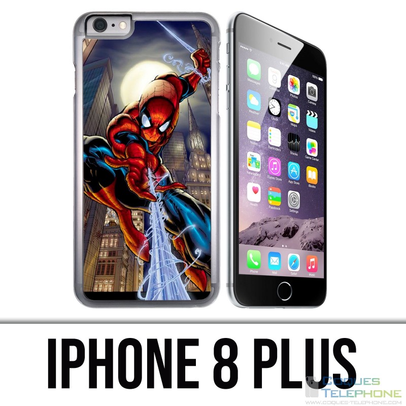 IPhone 8 Plus Hülle - Spiderman Comics