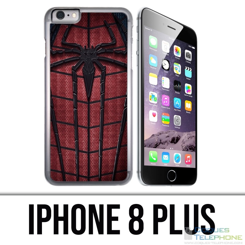 Custodia per iPhone 8 Plus - Logo Spiderman
